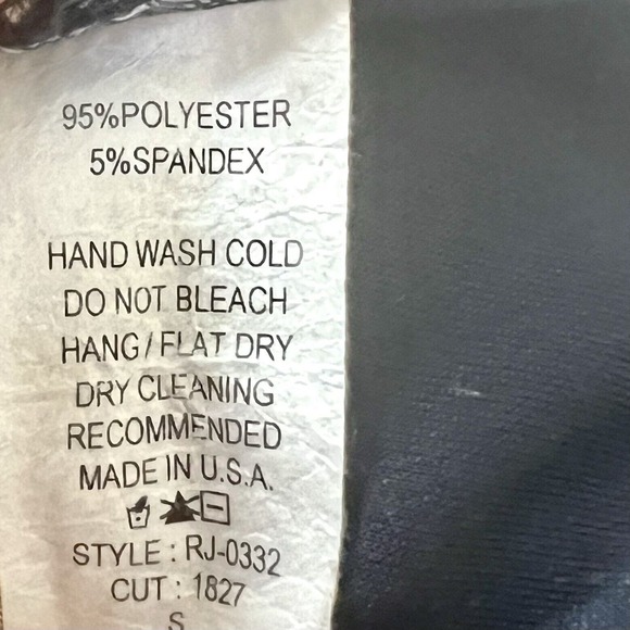 Flashing Lights Size Small Flare Party Dress Striped Dark Navy Blue & Off White - Picture 15 of 15